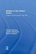 Welfare in the United States di Premilla Nadasen edito da Taylor & Francis Ltd