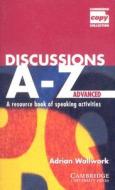 Discussions A-z Advanced Cassette di Adrian Wallwork edito da Cambridge University Press