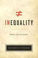 Inequality di Anthony B. Atkinson edito da Harvard University Press