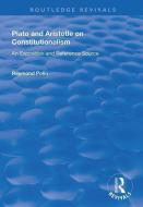 Plato and Aristotle on Constitutionalism di Raymond Polin edito da Taylor & Francis Ltd