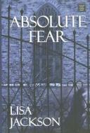 ABSOLUTE FEAR -LP di Lisa Jackson edito da CTR POINT PUB (ME)
