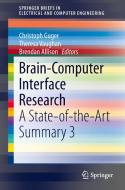 Brain-Computer Interface Research edito da Springer-Verlag GmbH