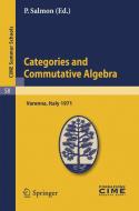 Categories And Commutative Algebra edito da Springer-verlag Berlin And Heidelberg Gmbh & Co. Kg