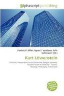 Kurt Lowenstein edito da Vdm Publishing House