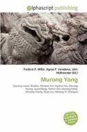 Murong Yong edito da Vdm Publishing House