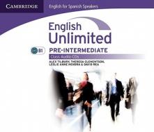 English Unlimited For Spanish Speakers Pre-intermediate Class Audio Cds (3) di David Rea, Leslie Hendra, Alex Tilbury, Theresa Clementson, Adrian Doff edito da Cambridge University Press