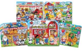 Fisher-Price Little People Lift the Flap Library 2 di Assorted edito da Reader's Digest Association