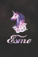 Esme: First Name Personalized Unicorn Customized Names Gift Birthday Girl Notebook Journal di Day Writing Journals edito da INDEPENDENTLY PUBLISHED