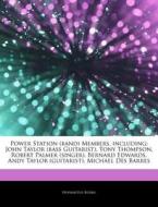 Power Station Band Members, Including: di Hephaestus Books edito da Hephaestus Books