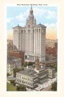 Vintage Journal Municipal Building, New York City edito da LIGHTNING SOURCE INC