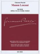 Manon Lescaut: Ricordi Opera Vocal Score Series edito da RICORDI