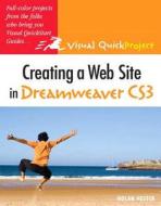 Creating A Web Site In Dreamweaver Cs3 di Nolan Hester edito da Pearson Education