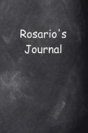 Rosario Personalized Name Journal Custom Name Gift Idea Rosario: (notebook, Diary, Blank Book) di Distinctive Journals edito da Createspace Independent Publishing Platform