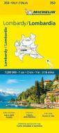 Lombardia - Michelin Local Map 353 di Michelin edito da Michelin Editions Des Voyages