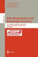Data Warehousing and Knowledge Discovery di Yahiko Kambayashi, Mukesh Mohania, A. M. Tjoa edito da Springer Berlin Heidelberg
