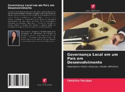Governança Local em um País em Desenvolvimento di Christina Pacubas edito da Edições Nosso Conhecimento