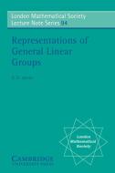 Representaions of General Linear Groups di G. D. James edito da Cambridge University Press