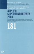 Applied Superconductivity 2003 di Andreas Andreou, Antonello Andreone edito da Taylor & Francis Ltd