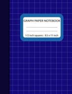 Graph Paper Notebook 1/2 Inch Squares: Blank Quad Ruled 110 Square Grid Pages Large (8.5 X 11) (Composition Books) di Studio Kids Jk edito da Createspace Independent Publishing Platform