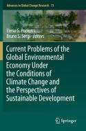 Current Problems of the Global Environmental Economy Under the Conditions of Climate Change and the Perspectives of Sustainable Development edito da Springer International Publishing