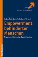 Empowerment behinderter Menschen edito da Kohlhammer W.