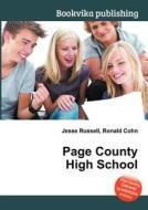 Page County High School edito da Book On Demand Ltd.