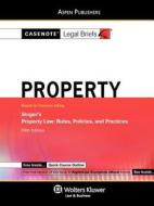 Casenote Legal Briefs: Property Keyed to Singer, 5th Ed. di Casenotes, Casenote Legal Briefs edito da Aspen Publishers