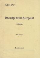 H.Dv. 476/1 Das allgemeine Heergerät - Fahrzeuge - Vom 22.5.1936 edito da Books on Demand