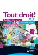 Tout Droit! A2 di Rod Hares, David Mort edito da Hodder Education