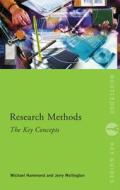 Research Methods: The Key Concepts di Michael Hammond, Jerry Wellington edito da Taylor & Francis Ltd.