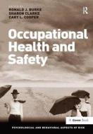 Occupational Health and Safety di Sharon Clarke edito da Taylor & Francis Ltd