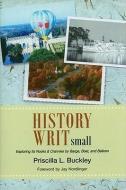 History Writ Small: Exploring Its Nooks & Crannies by Barge, Boat, and Balloon di Priscilla L. Buckley edito da AMP PUBL GROUP