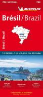 Brazil - Michelin National Map 764 di Michelin edito da Michelin Editions Des Voyages