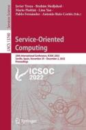 Service-Oriented Computing edito da Springer Nature Switzerland