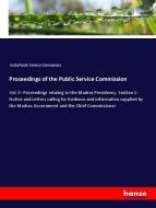 Proceedings of the Public Service Commission di India Public Service Commission edito da hansebooks