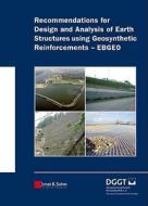 Recommendations for Design and Analysis of Earth Structures di Ed Deutsche Gessellschaft Fur edito da Ernst W. + Sohn Verlag