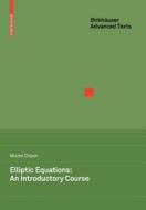 Elliptic Equations di Chipot Michel Chipot edito da Springer Nature B.V.