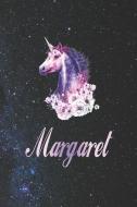 Margaret: First Name Personalized Unicorn Customized Names Gift Birthday Girl Notebook Journal di Day Writing Journals edito da INDEPENDENTLY PUBLISHED