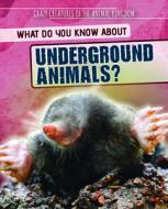 What Do You Know about Underground Animals? di Francine Topacio edito da POWERKIDS PR