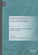 Corporatisation in Local Government edito da Springer International Publishing