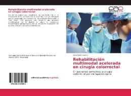 Rehabilitación multimodal acelerada en cirugía colorrectal di Sara López García edito da EAE
