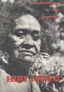 The Dictionary and Grammar of Hiri Motu edito da University of Papua New Guinea Press