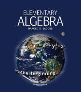 Elementary Algebra di Harold R. Jacobs edito da MASTER BOOKS INC