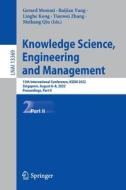Knowledge Science, Engineering and Management edito da Springer International Publishing