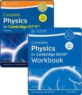Complete Physics For Cambridge Igcse (r) Student Book And Workbook Pack di Stephen Pople, Sarah Lloyd edito da Oxford University Press