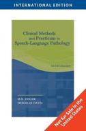 Clinical Methods And Practicum In Speech-language Pathology, International Edition di M. N. Hegde, Deborah Davis edito da Cengage Learning, Inc