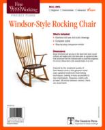 Fine Woodworking's Windsor-Style Rocking Chair Plan di Fine Woodworking edito da Taunton Press