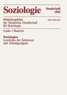 Sociologica di Bernhard (Hrsg. Schäfers edito da VS Verlag für Sozialwissenschaften