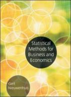Statistical Methods for Business and Economics di Gert Nieuwenhuis edito da McGraw-Hill Education - Europe
