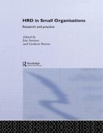 Human Resource Development in Small Organisations di Jim Stewart edito da Routledge